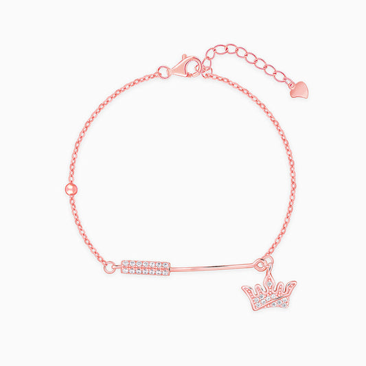 Anushka Sharma Rose Gold Crown Bracelet