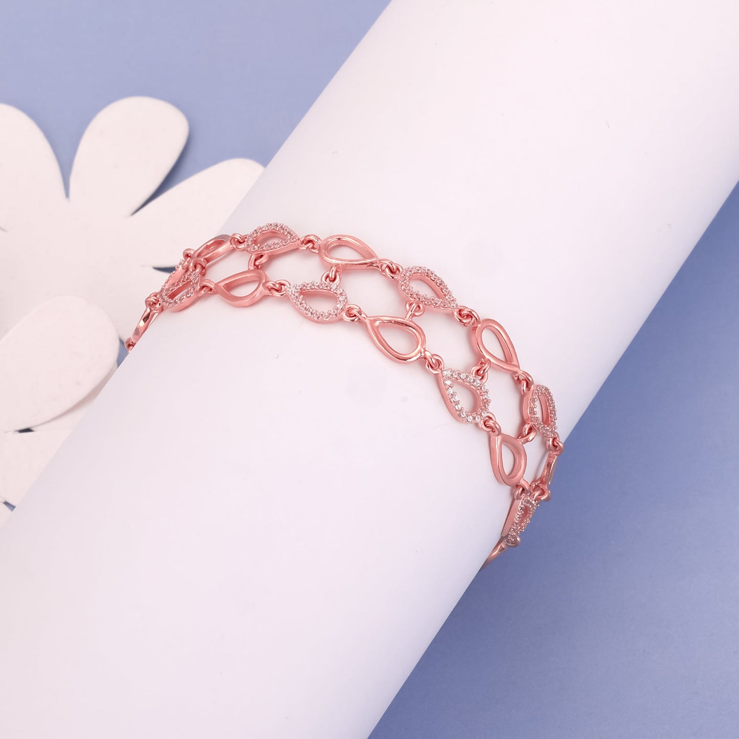 Anushka Sharma Rose Gold Timeless Beauty Bracelet