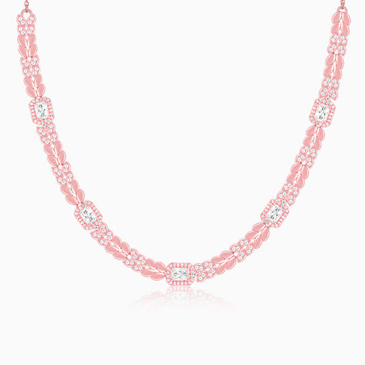 Anushka Sharma Rose Gold Braided Necklace