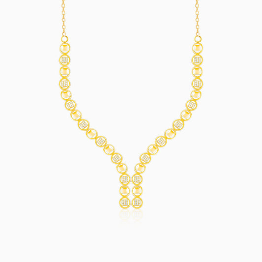 Anushka Sharma Golden Rhythm Of The Night Necklace