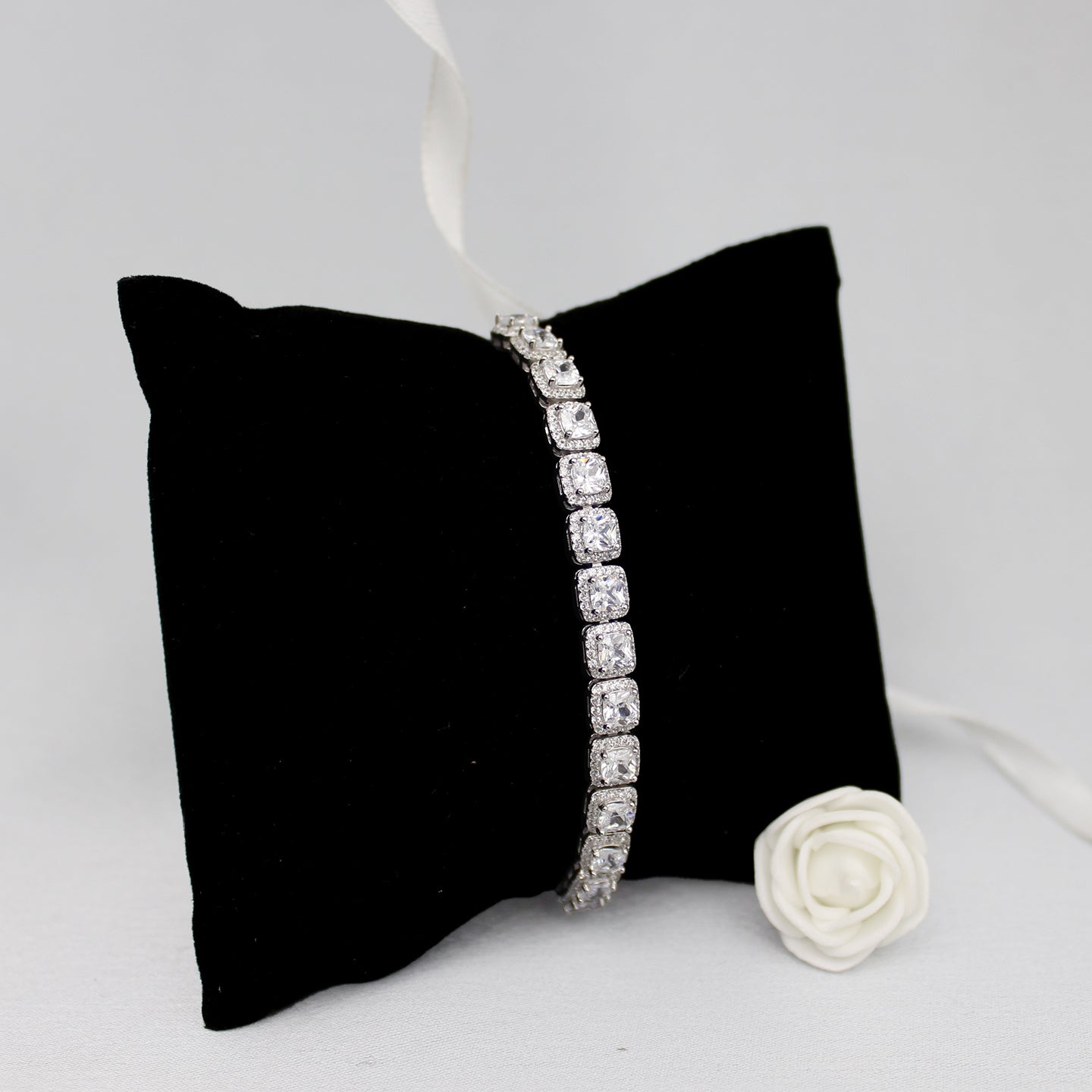 GIVA Classic Solitaire Bracelet