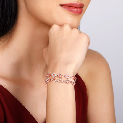 Anushka Sharma Rose Gold Timeless Beauty Bracelet