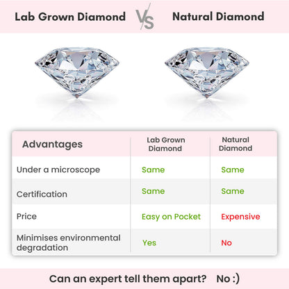 Gold Classic Connection Diamond Nose Pin