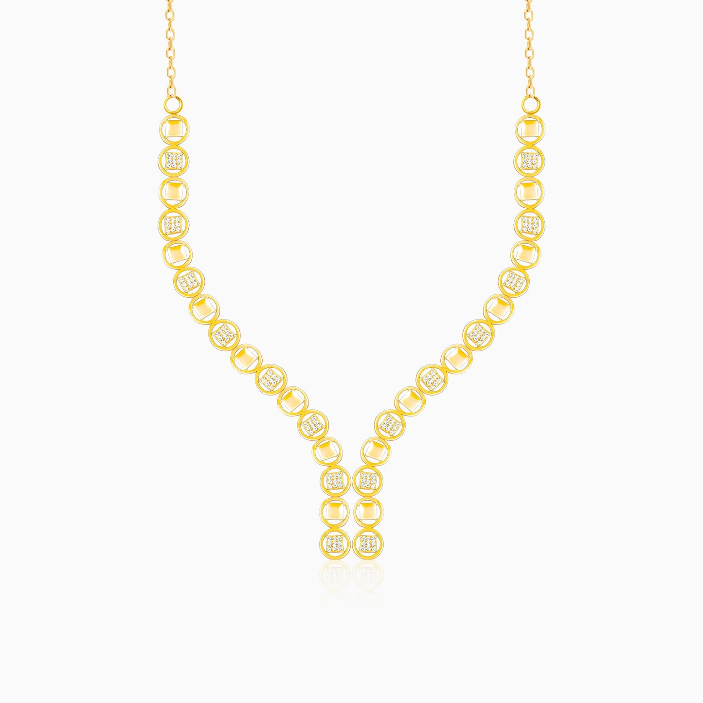 Anushka Sharma Golden Rhythm Of The Night Necklace